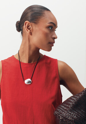 Vera Linen Blend Shell Top